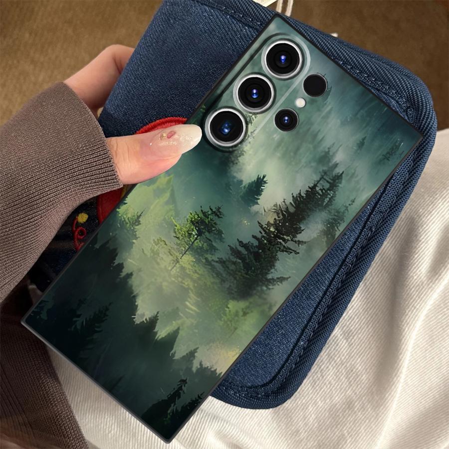 غطاء هاتف بتصميم ضباب الغابة ل - مراجعة Phone Cases Samsung S25 Fe وسعره