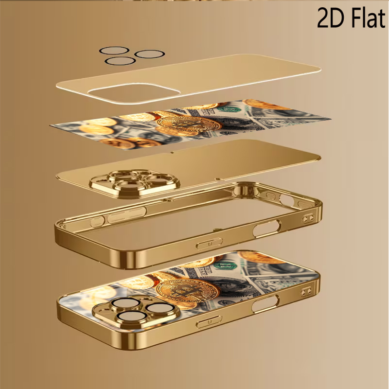 غطاء هاتف بتصميم زجاج مقوى مزخ - مراجعة Phone Cases That Cover The Camera وسعره