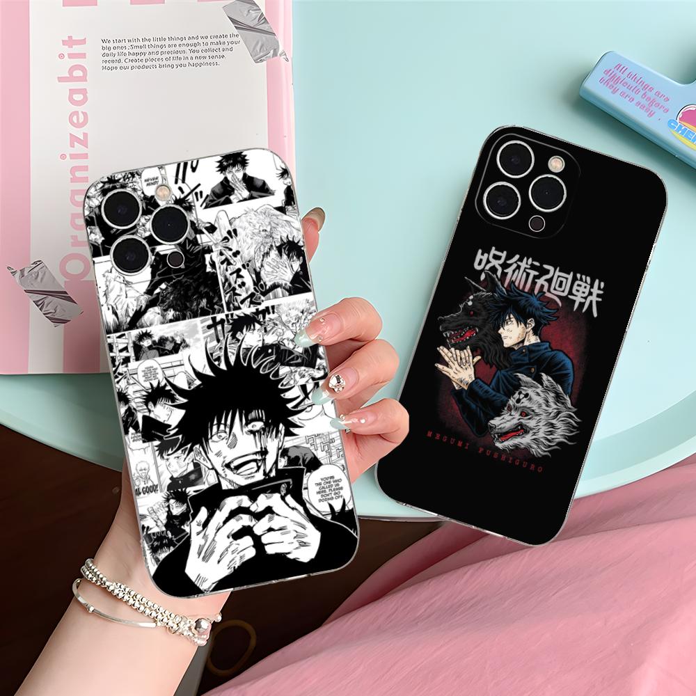Jujutsu Kaisen Megumi قضية اله - مراجعة Phone Cases Jujutsu Kaisen وسعره