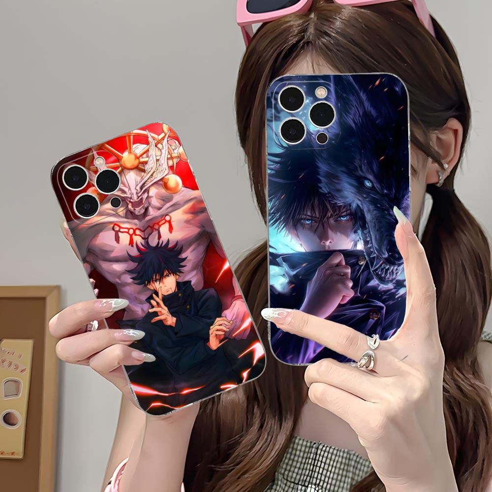Jujutsu Kaisen Megumi قضية اله - مراجعة Phone Cases Jujutsu Kaisen وسعره