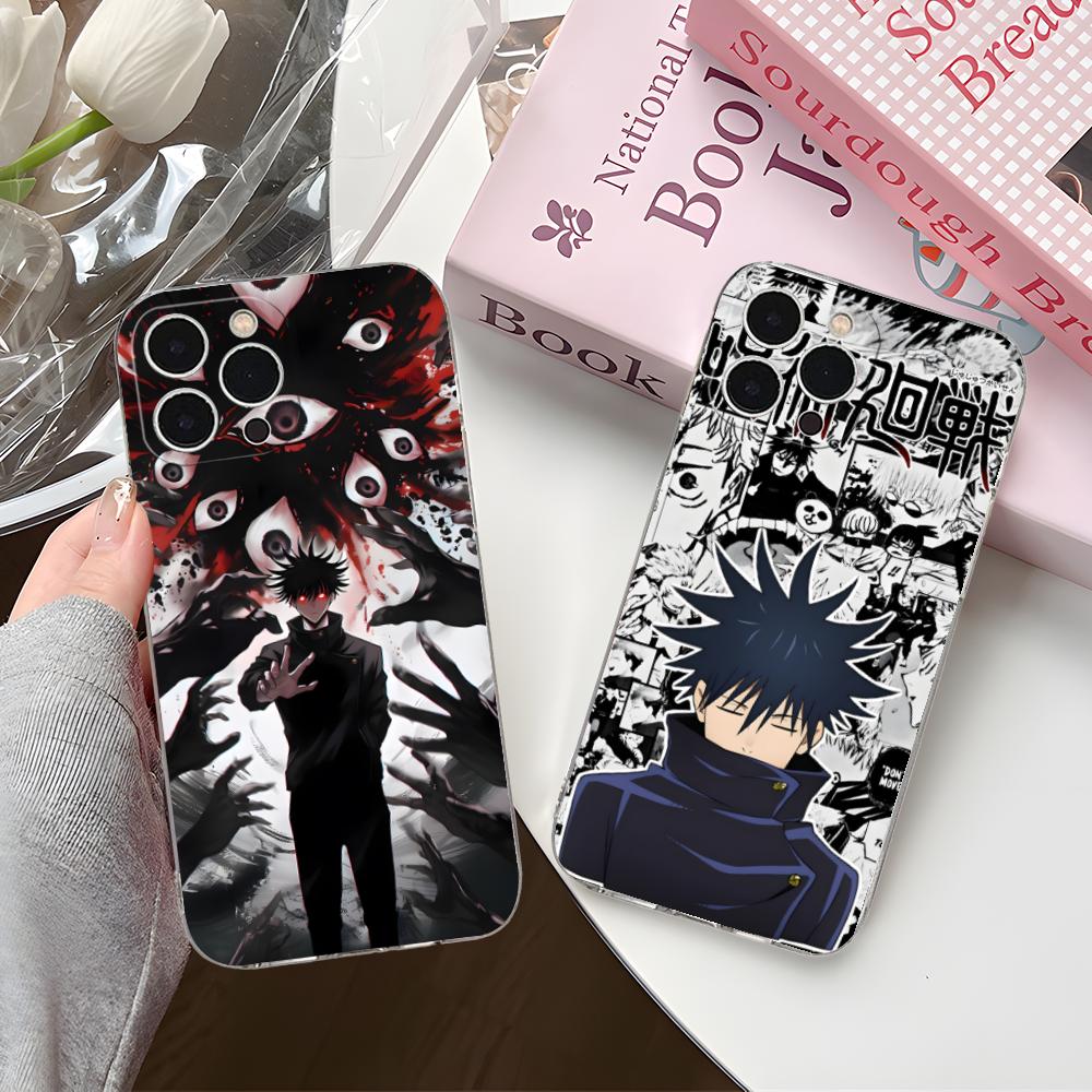 Jujutsu Kaisen Megumi قضية اله - مراجعة Phone Cases Jujutsu Kaisen وسعره