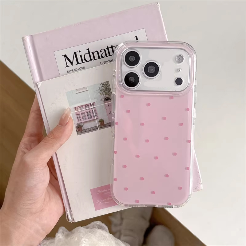 جراب هاتف كوري بتصميم بناتي بس - مراجعة Phone Cases Polka Dot وسعره