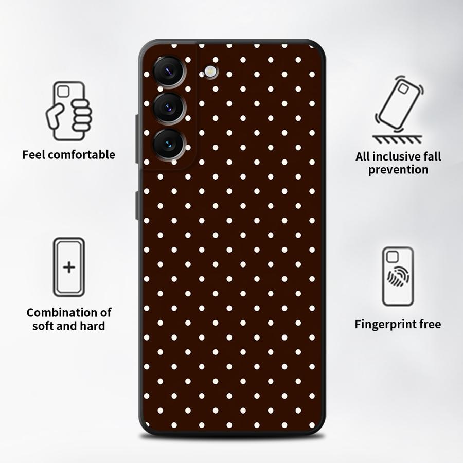غطاء هاتف بنقاط البولكا ريترو  - مراجعة Phone Cases Polka Dot وسعره
