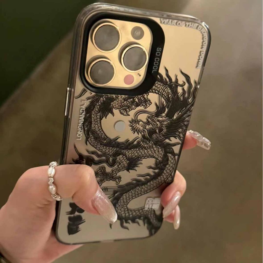 غطاء هاتف فاخر بتصميم التنين ا - مراجعة Phone Cases Best وسعره