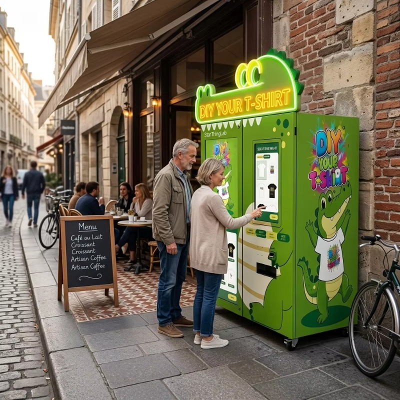 آلة بيع ذاتية الخدمة للطباعة ا - مراجعة Phone Cases Vending Machine وسعره