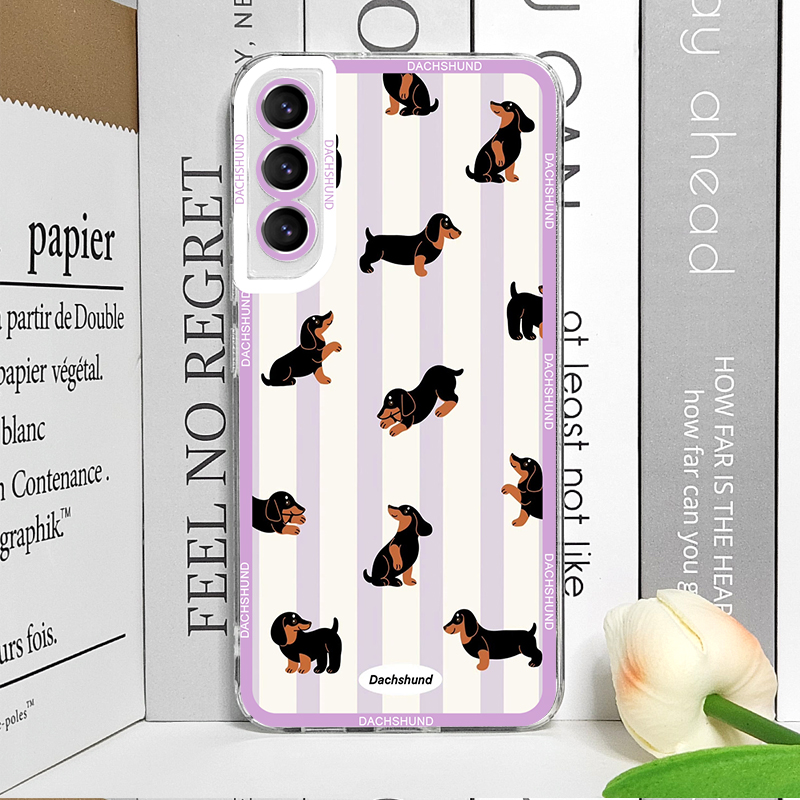 غطاء هاتف لطيف بتصميم كلب النق - مراجعة Phone Cases Samsung S25 Fe وسعره