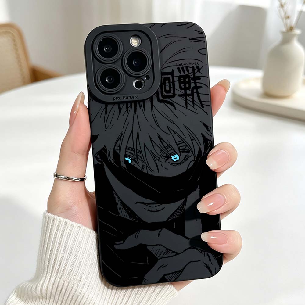 غطاء سيليكون أنيق بتصميم أنمي  - مراجعة Phone Cases Jujutsu Kaisen وسعره
