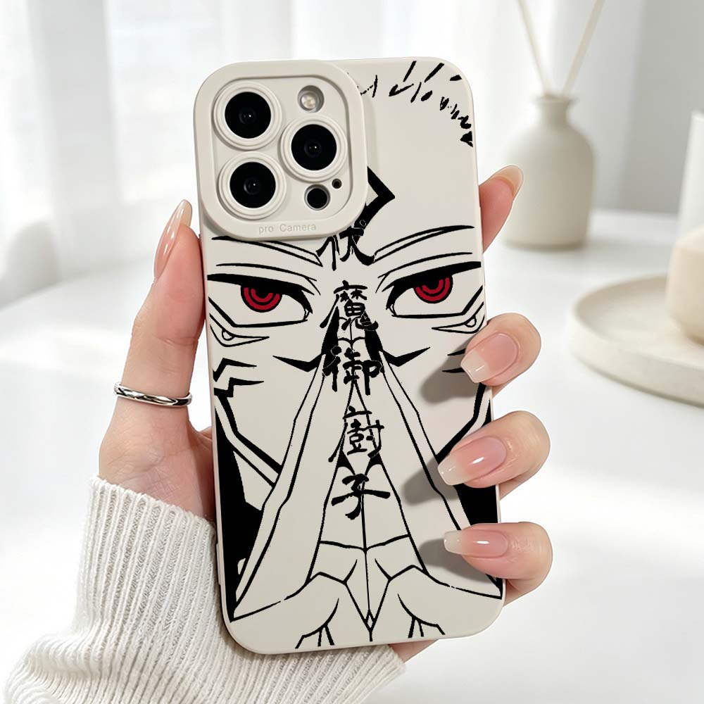 غطاء سيليكون أنيق بتصميم أنمي  - مراجعة Phone Cases Jujutsu Kaisen وسعره
