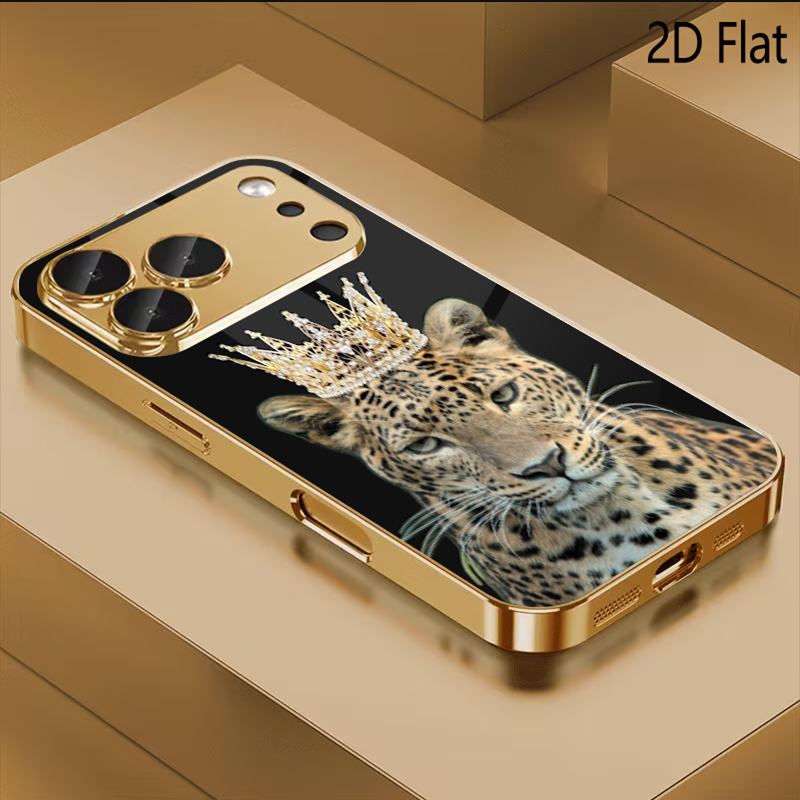 تصميم زجاج مقوى بنقشة الفهد له - مراجعة Phone Cases That Cover The Camera وسعره