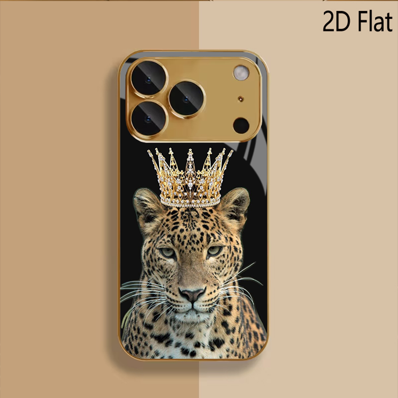 تصميم زجاج مقوى بنقشة الفهد له - مراجعة Phone Cases That Cover The Camera وسعره