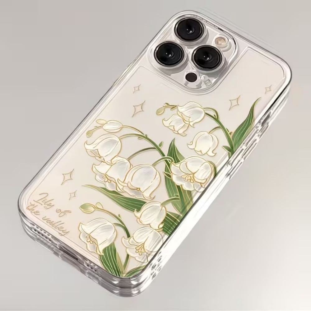 غطاء هاتف بتصميم زنبق الوادي ا - مراجعة Phone Cases That Cover The Camera وسعره