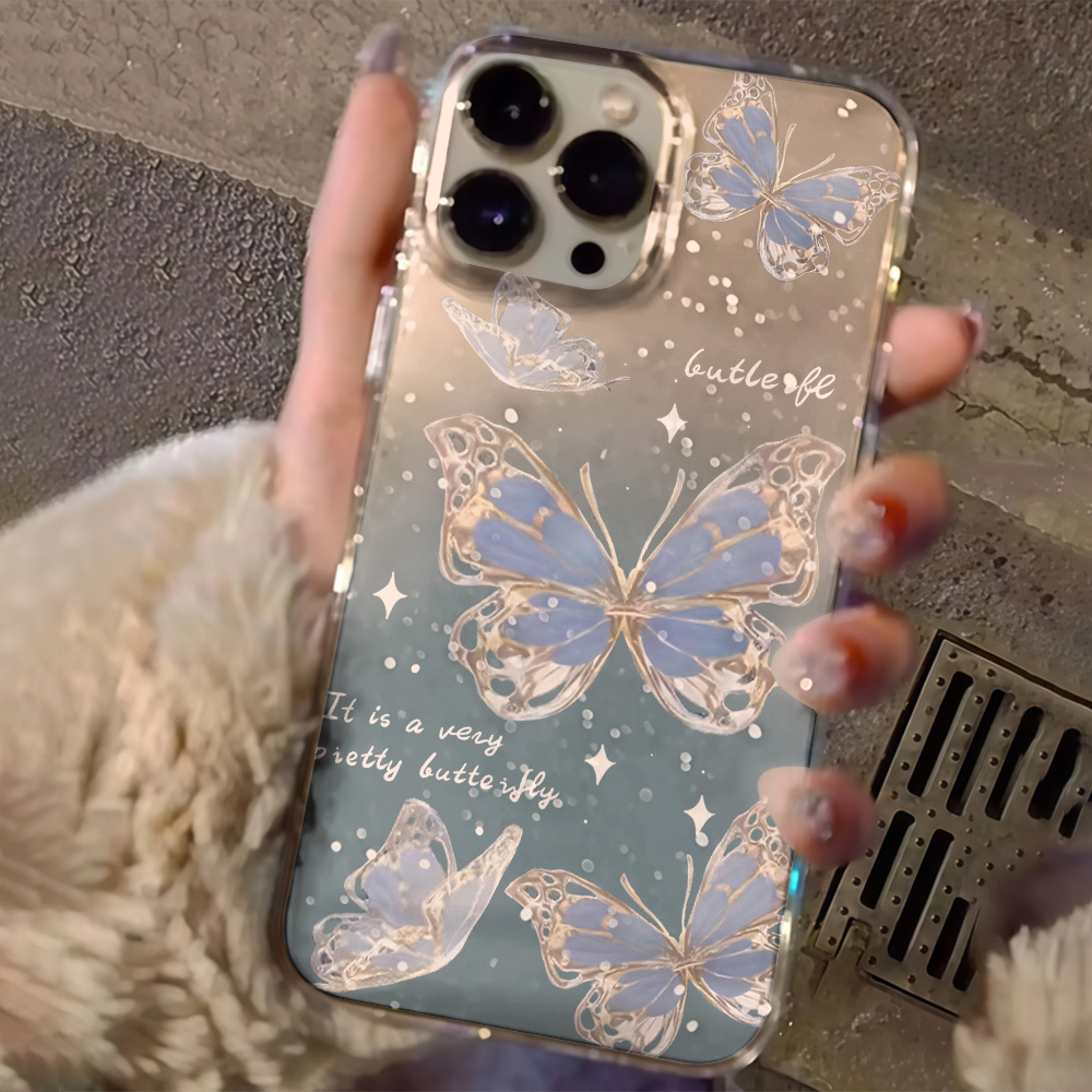 غطاء هاتف فاخر بتصميم فراشة زر - مراجعة Phone Cases Best وسعره