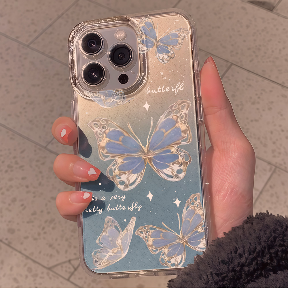 غطاء هاتف فاخر بتصميم فراشة زر - مراجعة Phone Cases Best وسعره
