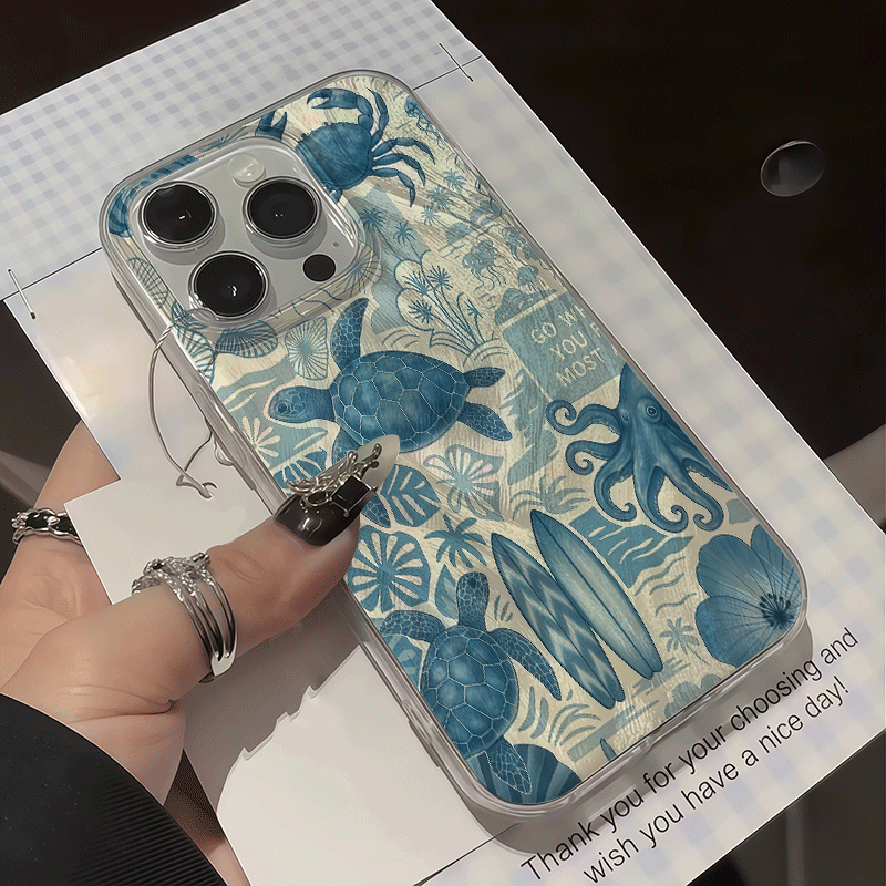 غطاء هاتف بخلفية موجية صيفية ب - مراجعة Phone Cases That Cover The Camera وسعره