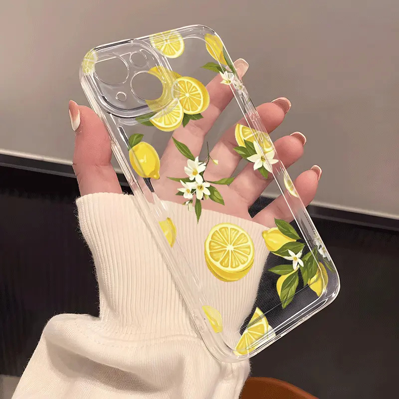 الصيف الفاكهة الليمون زهرة واض - مراجعة Phone Cases Samsung S25 Fe وسعره