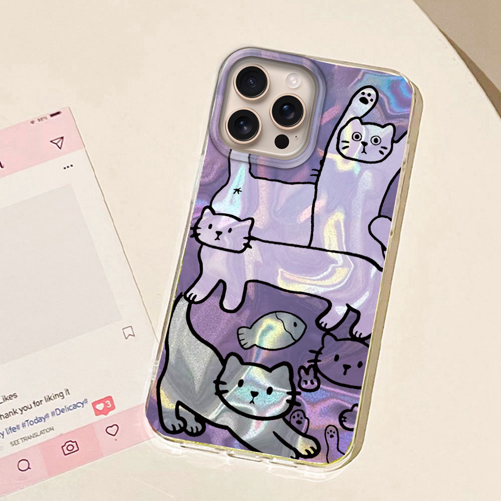 الأرجواني خط القط الأسماك المي - مراجعة Phone Cases Best وسعره